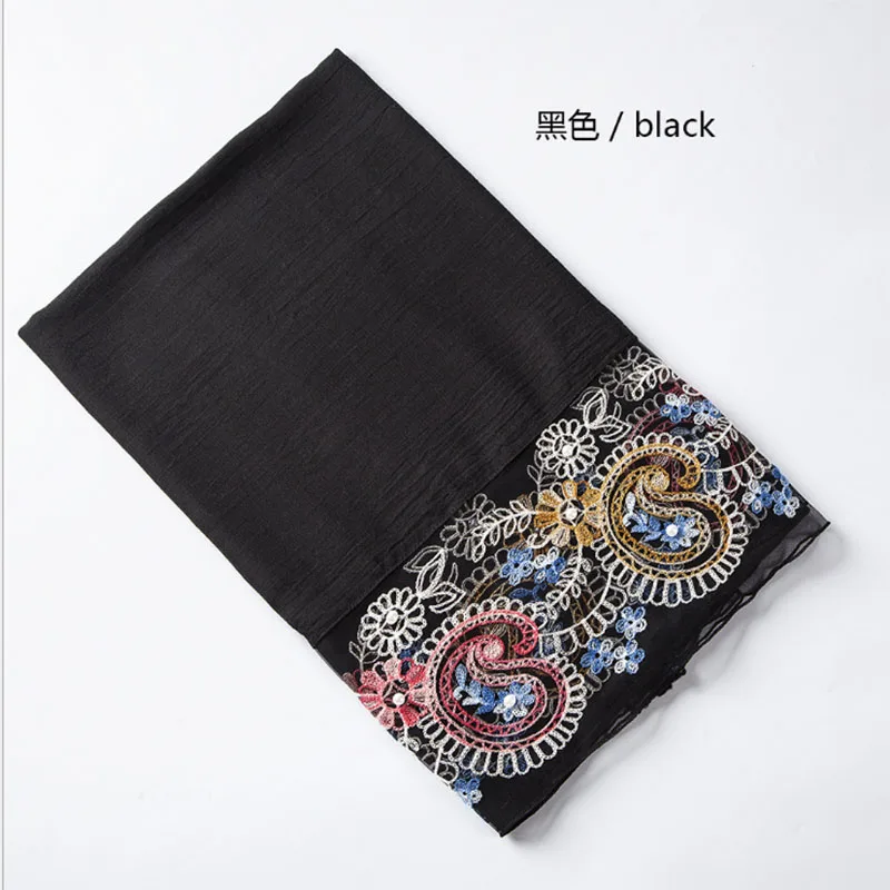Laven embroider lace floral beads scarves cotton shawls muslim hijab wraps scarf headband autumn scarves 180*70cm 10pcs/lot
Laven embroider lace floral beads scarves cotton shawls muslim hijab wraps scarf headband autumn scarves 180*70cm 10pcs/lot