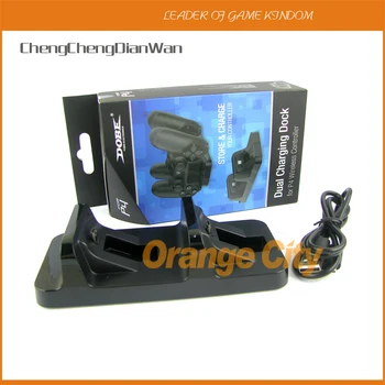 ChengChengDianWan Dual USB Charger Gaming Controller Charging Dock Stand Station for PS4 Playstation 4 games console 3pcs
ChengChengDianWan Dual USB Charger Gaming Controller Charging Dock Stand Station for PS4 Playstation 4 games console 3pcs