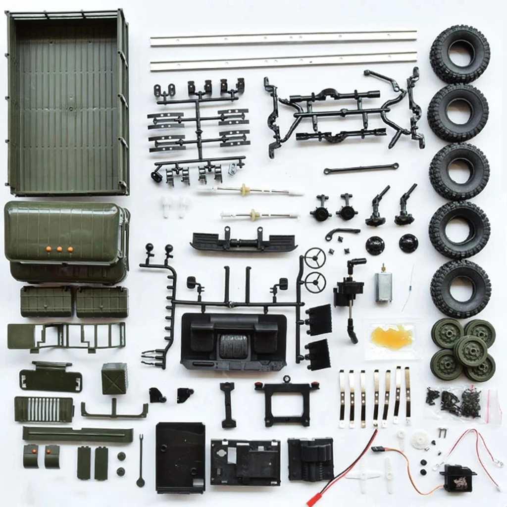 OTTDTY 2019 WPL B - 24 1:16 2.4G Mini Off-road RC Car Military Truck DIY Assembly Models High-performance 4WD System FEB27
OTTDTY 2019 WPL B - 24 1:16 2.4G Mini Off-road RC Car Military Truck DIY Assembly Models High-performance 4WD System FEB27