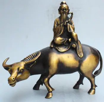 SCY 502+++Pure copper ornament Laozi riding ox, Lao King riding bull's home decoration
SCY 502+++Pure copper ornament Laozi riding ox, Lao King riding bull's home decoration