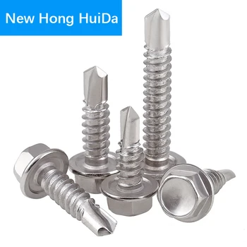 #8 #10 #12 #14 External Hexagon Self Drilling Tapping Screw Thread Metric Hex Bolt 410 Stainless Steel M4.2 M4.8 M5.5 M6.3
#8 #10 #12 #14 External Hexagon Self Drilling Tapping Screw Thread Metric Hex Bolt 410 Stainless Steel M4.2 M4.8 M5.5 M6.3