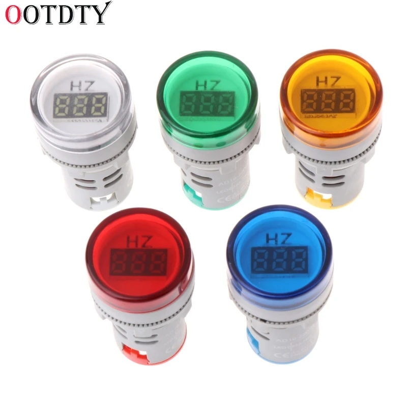 OOTDTY 22mm Hertz AC Frequency Meter LED Digital Display Indicator Signal Lamp Lights
OOTDTY 22mm Hertz AC Frequency Meter LED Digital Display Indicator Signal Lamp Lights