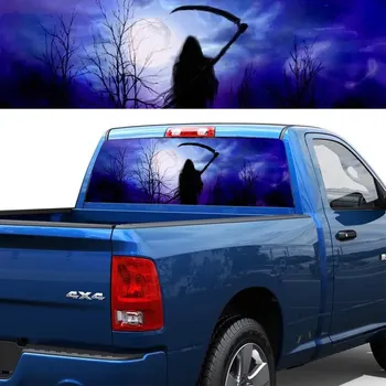 Car Rear Window Glass Night Reaper Sticker Creative Pattern Sticker Car Decoration Car Shape For Pickup Truck SUV
Car Rear Window Glass Night Reaper Sticker Creative Pattern Sticker Car Decoration Car Shape For Pickup Truck SUV