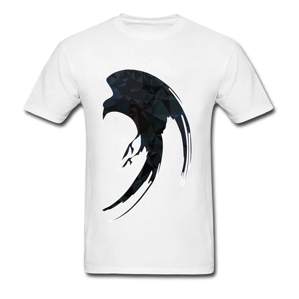 Мужские хипстерские футболки черно белая футболка большого размера Morrigan As the Dark