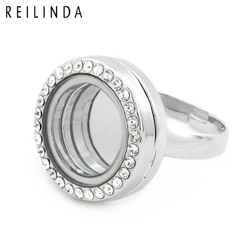 1PCS Adjustable Magnetic Floating Locket Rings 20mm Rhinestone Round Locket Fit Floating Charms And Pads Woman Jewelry Wholesale
1PCS Adjustable Magnetic Floating Locket Rings 20mm Rhinestone Round Locket Fit Floating Charms And Pads Woman Jewelry Wholesale