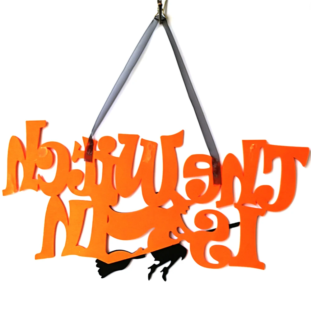 2 Pcs Halloween Wall Hanging Ornament Party Holiday DIY Applique Felt Door Horror Halloween Decorations 38cm*19.7cm*0.5cm
2 Pcs Halloween Wall Hanging Ornament Party Holiday DIY Applique Felt Door Horror Halloween Decorations 38cm*19.7cm*0.5cm