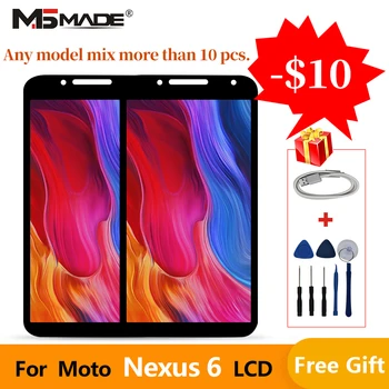 5.96" For Motorola Moto Nexus 6 XT1100 XT1103 LCD Touch Screen Digitizer Display Replacement Assembly Parts With Frame
5.96" For Motorola Moto Nexus 6 XT1100 XT1103 LCD Touch Screen Digitizer Display Replacement Assembly Parts With Frame