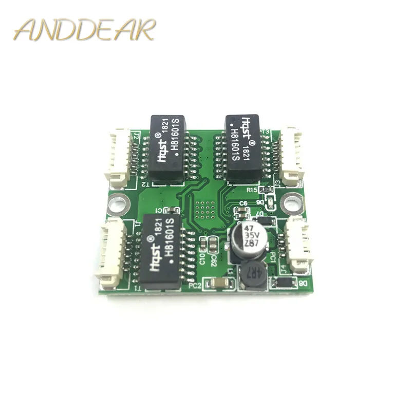 38*34Mini mini weak box network wiring box 5V 12V 3/4 port 3 way 10/100Mbps built-in network switch module network switch
38*34Mini mini weak box network wiring box 5V 12V 3/4 port 3 way 10/100Mbps built-in network switch module network switch