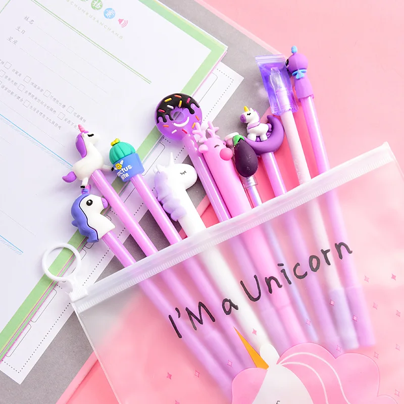 10pcs/set 0.5mm Cute Gel Pen Black Ink Kawaii Cartoon Series Pens for Kids Students Writing Gift School Supplies Ballpoint Pen
10pcs/set 0.5mm Cute Gel Pen Black Ink Kawaii Cartoon Series Pens for Kids Students Writing Gift School Supplies Ballpoint Pen