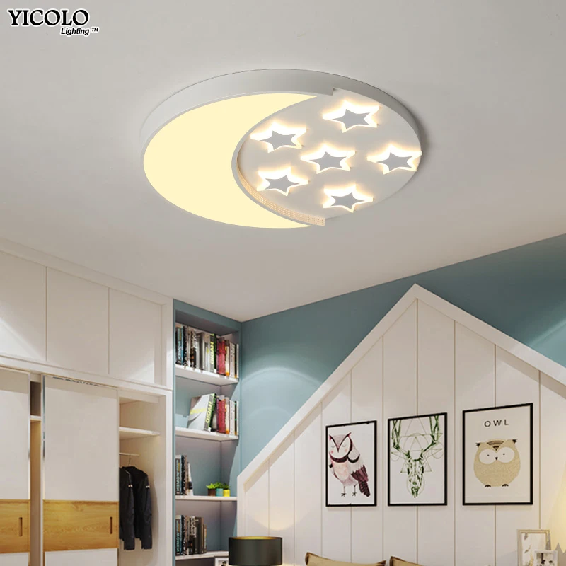Surface mount Ceiling Lights with Remote Control for boy girl Room baby Bedroom Lamp Home Lighting Lamparas De Techo
Surface mount Ceiling Lights with Remote Control for boy girl Room baby Bedroom Lamp Home Lighting Lamparas De Techo