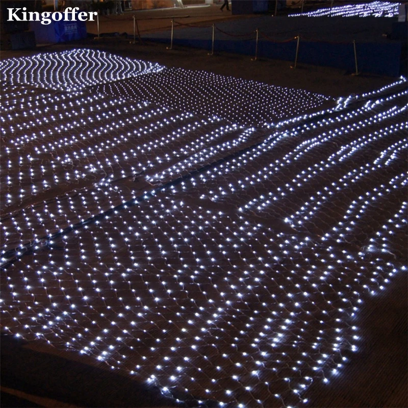 Kingoffer AC220V 6Mx4M 672LEDS Net String Lights Outdoor Christmas Fairy String Light For Xmas Holiday Wedding Party Decoration
Kingoffer AC220V 6Mx4M 672LEDS Net String Lights Outdoor Christmas Fairy String Light For Xmas Holiday Wedding Party Decoration