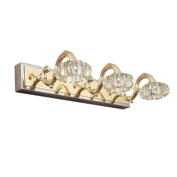 Modern Jewel Box Crystal Washroom LED Wall light Contemporary Bathroom Mirror Wall Scones Factory Price Cabinet Wall Lighting
Modern Jewel Box Crystal Washroom LED Wall light Contemporary Bathroom Mirror Wall Scones Factory Price Cabinet Wall Lighting