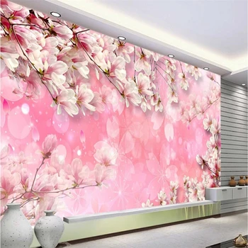 beibehang Customize any size wallpapers frescoes various flowers photos fantasy pink magnolia flower peach swallow background
beibehang Customize any size wallpapers frescoes various flowers photos fantasy pink magnolia flower peach swallow background