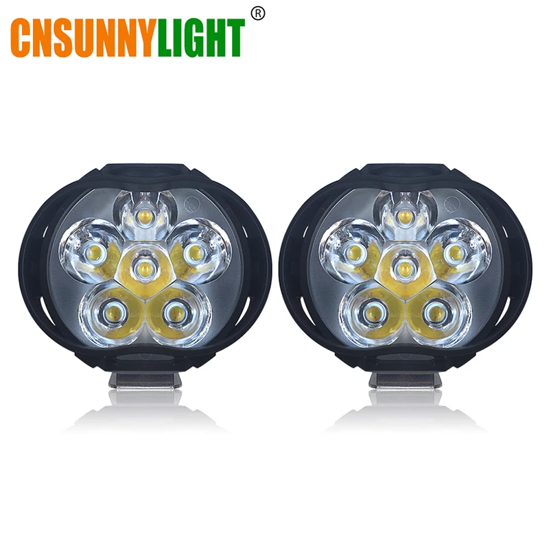 CNSUNNYLIGHT Super Bright 1000Lm Motorcycles Led Headlight Lamp Scooters Fog Spotlight 6500K White Working Spot Light 9-85V
CNSUNNYLIGHT Super Bright 1000Lm Motorcycles Led Headlight Lamp Scooters Fog Spotlight 6500K White Working Spot Light 9-85V