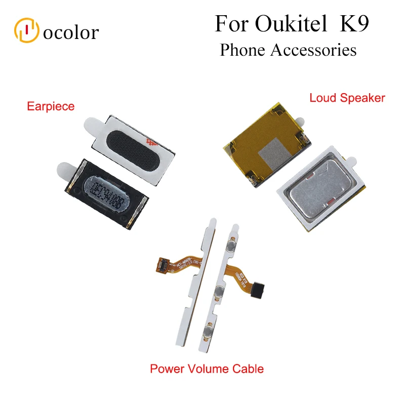 Громкий динамик Ocolor для Oukitel K9 Новый зуммер запасные части K9|Шлейфы мобильных