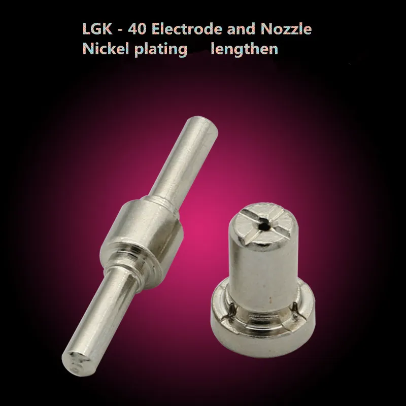 1PCS YT336 LGK - 40 Electrode and Nozzle Nickel plating Lengthen Plasma cutting accessories PT-31 Free Shipping
1PCS YT336 LGK - 40 Electrode and Nozzle Nickel plating Lengthen Plasma cutting accessories PT-31 Free Shipping