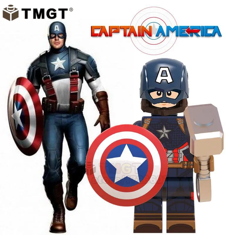 Captain America Steve Rogers Marvel Avengers endgame Falcon Sam Action s Building Blocks Toys For Children
Captain America Steve Rogers Marvel Avengers endgame Falcon Sam Action s Building Blocks Toys For Children
