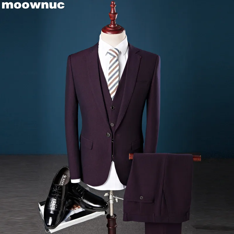 2019 New style Men's suit Three-piece stretch suits Men's single-breasted suits Business casual suit size S-4XL
2019 New style Men's suit Three-piece stretch suits Men's single-breasted suits Business casual suit size S-4XL