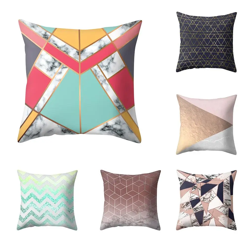 Cushion Cover 45x45cm Nordic Geometric Marble Throw Pillow Case Sofa Bed Home Decor Cushion Cover For Sofa
Cushion Cover 45x45cm Nordic Geometric Marble Throw Pillow Case Sofa Bed Home Decor Cushion Cover For Sofa