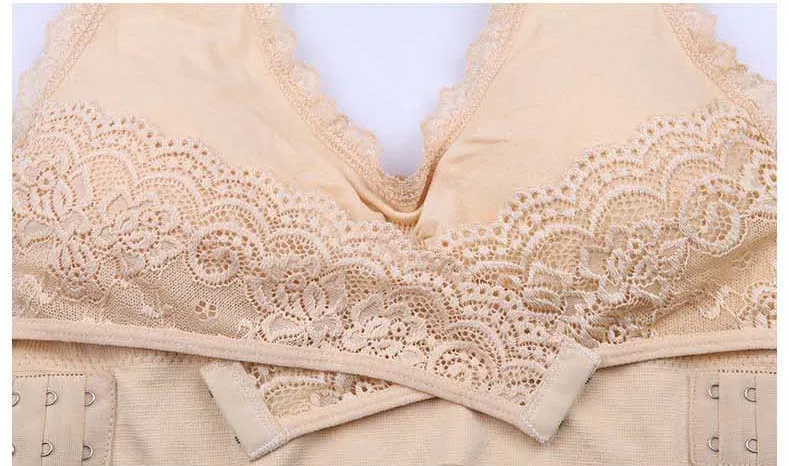 Sexy Push Up Bras For Women Push Up Bralette Seamless Lace Brassiere Qlus Size XXL Underwear Women Bh Lingerie Soutien Gorge 17