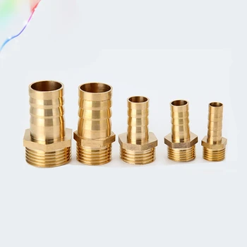 Brass Pipe Fitting 4mm 6mm 8mm 10mm 12mm Hose Barb Tail 1/8"BSP Male Thread Connector Joint Copper Coupler Adapter
Brass Pipe Fitting 4mm 6mm 8mm 10mm 12mm Hose Barb Tail 1/8"BSP Male Thread Connector Joint Copper Coupler Adapter
