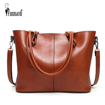 FUNMARDI High Capacity Waxy Leather Handbag Luxury Fashion Women Bags Classic Brand Totes Bag Simple Design Leather Bag WLHB1747
FUNMARDI High Capacity Waxy Leather Handbag Luxury Fashion Women Bags Classic Brand Totes Bag Simple Design Leather Bag WLHB1747