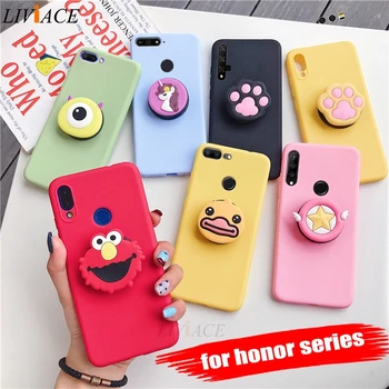 3D silicone cartoon case for huawei honor 9 10 lite view 20 pro 8x play 10i 20i girl cute phone holder stand soft cover funda
3D silicone cartoon case for huawei honor 9 10 lite view 20 pro 8x play 10i 20i girl cute phone holder stand soft cover funda