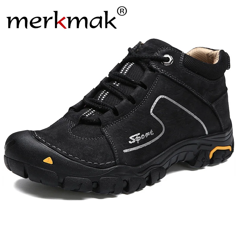 Merkmak 2019 New Autumn Winter Leather cotton shoes men's high help plus velvet warm boots snow boots leather men's boots
Merkmak 2019 New Autumn Winter Leather cotton shoes men's high help plus velvet warm boots snow boots leather men's boots