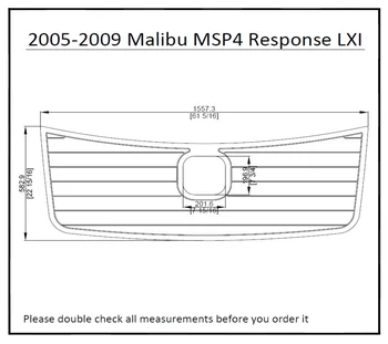 2005-2009 Malibu MSP4 Response LXl With Hatch Cut Out Boat Swim Platform Pad 6mm Boat EVA Teak Decking 1/4"
2005-2009 Malibu MSP4 Response LXl With Hatch Cut Out Boat Swim Platform Pad 6mm Boat EVA Teak Decking 1/4"