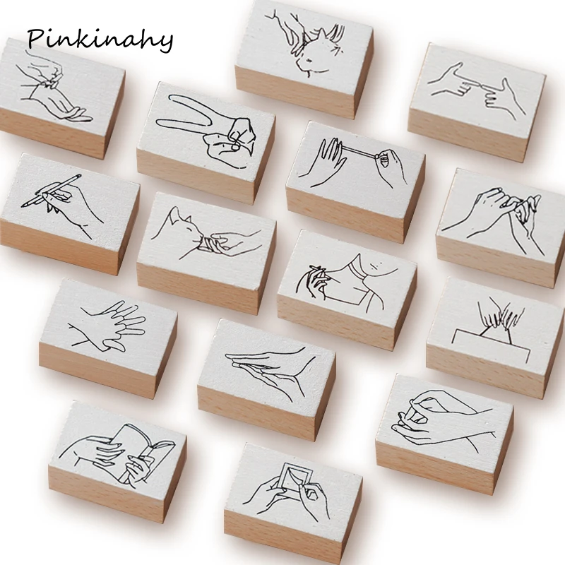 Vintage Gesture wood stamp DIY wooden rubber stamps for stationery scrapbooking standard stamp Decoration Stationery YZ003
Vintage Gesture wood stamp DIY wooden rubber stamps for stationery scrapbooking standard stamp Decoration Stationery YZ003