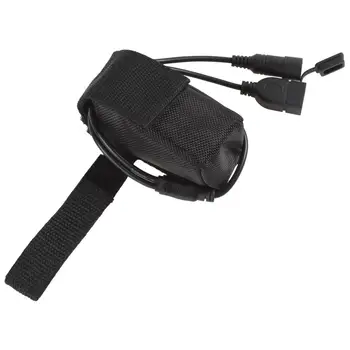 4.2V 5200mAh Rechargeable Battery Pack with DC & USB Ports for Bicyle Light / Mobile Phones Consist of 4 Batteries
4.2V 5200mAh Rechargeable Battery Pack with DC & USB Ports for Bicyle Light / Mobile Phones Consist of 4 Batteries
