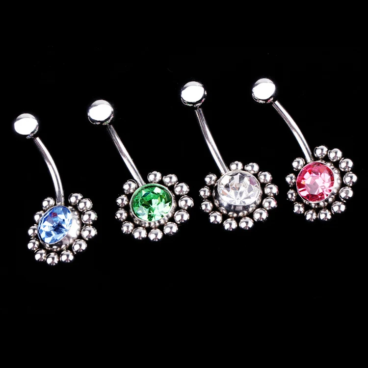 New Arrival Fashion Navel Nail Belly Button Rings Rhinestone Decoration Piercing Body Jewelry 4 Colors Body-0197
New Arrival Fashion Navel Nail Belly Button Rings Rhinestone Decoration Piercing Body Jewelry 4 Colors Body-0197