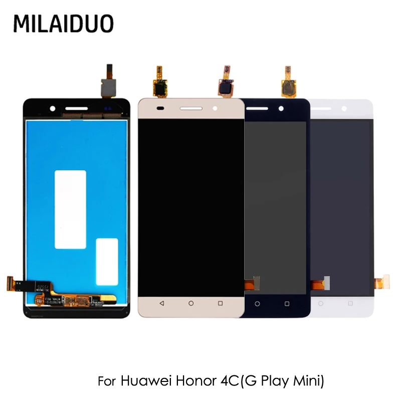 Original LCD Display For HUAWEI Honor 4C GPlay Mini CHM-U01 CHC-U01 CHC-U03 Touch Screen Digitizer Replacement Assembly No Frame
Original LCD Display For HUAWEI Honor 4C GPlay Mini CHM-U01 CHC-U01 CHC-U03 Touch Screen Digitizer Replacement Assembly No Frame