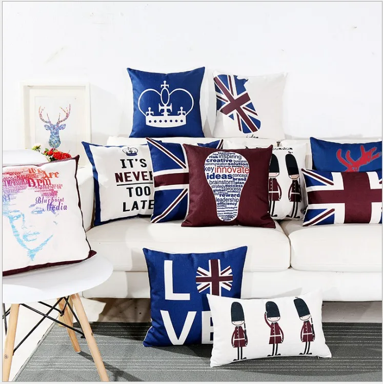 Drop Ship Union Jack London Pillow Cover Linen Cotton Cushion Cover Decorative Throw Pillow Home Decor Pillowcase Pillowsham
Drop Ship Union Jack London Pillow Cover Linen Cotton Cushion Cover Decorative Throw Pillow Home Decor Pillowcase Pillowsham