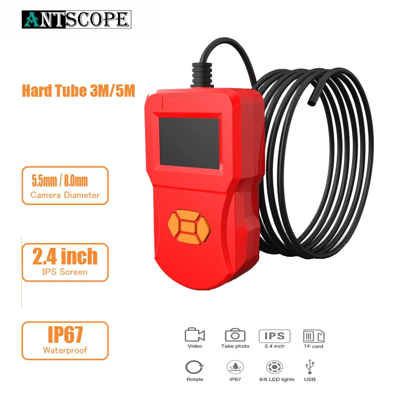 Antscope 1080P HD Industrial Endoscope Inspection Camera for Auto Repair Tool Hard Tube Mini Camera Handheld Car Endoscope 24
Antscope 1080P HD Industrial Endoscope Inspection Camera for Auto Repair Tool Hard Tube Mini Camera Handheld Car Endoscope 24