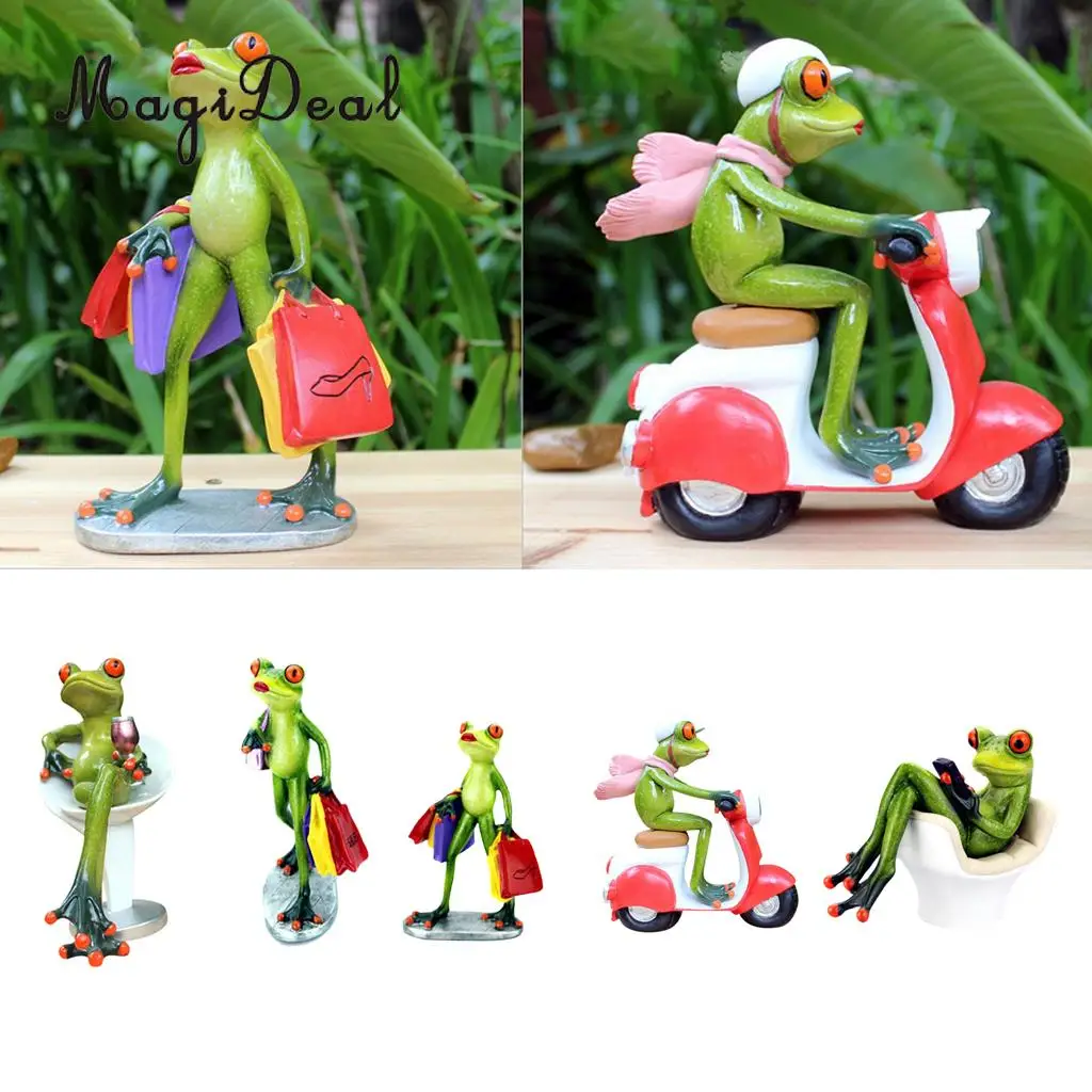 Fantasy Resin Frog Decoration Craft Table Desk Ornaments Collectable Figurines Novel Gifts
Fantasy Resin Frog Decoration Craft Table Desk Ornaments Collectable Figurines Novel Gifts