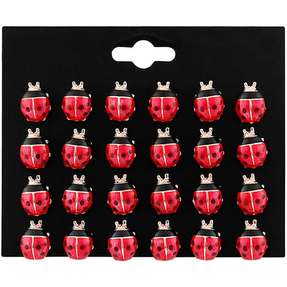 Free shipping 12 Pairs Cute Enamel Red Ladybug Stud Earrings Set Kids Jewelry Insect Jewelry
Free shipping 12 Pairs Cute Enamel Red Ladybug Stud Earrings Set Kids Jewelry Insect Jewelry