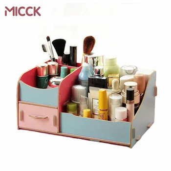 MICCK Wooden Storage Box DIY Handmade Boxes Makeup Organizer Jewelry Drawer Container Cosmetic Organizer Basket For Office
MICCK Wooden Storage Box DIY Handmade Boxes Makeup Organizer Jewelry Drawer Container Cosmetic Organizer Basket For Office