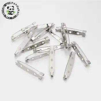 50pcs Brooch Pin 15/20/30/40mm Brooch Safety Lock Pin Catch Bar Pins for jewelry making diy Accessory Decor 2 or 3 hole F60
50pcs Brooch Pin 15/20/30/40mm Brooch Safety Lock Pin Catch Bar Pins for jewelry making diy Accessory Decor 2 or 3 hole F60