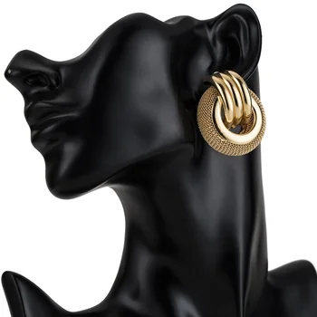 Luxury Vintage Earrings For Women Gold Color Dangle Earrings 2019 Fashion Chunky Statement Earrings Trendy Party Accessories
Luxury Vintage Earrings For Women Gold Color Dangle Earrings 2019 Fashion Chunky Statement Earrings Trendy Party Accessories