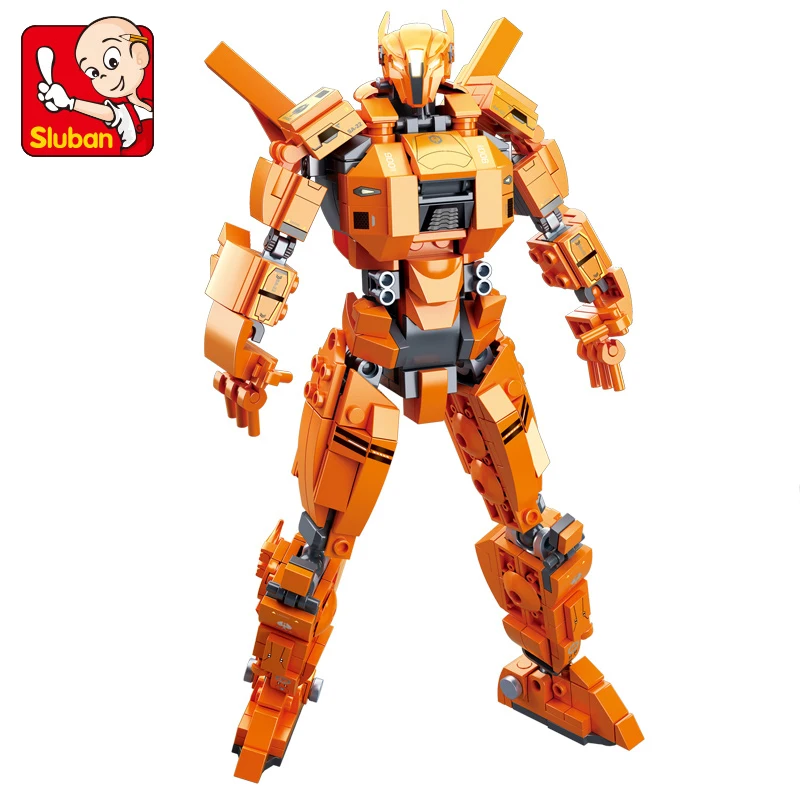 Sluban 11*24 CM Pacific Rim Saber Athena Robot Mecha Model DIY Building Blocks Compatible all Brand Bricks Toys For Kids Gifts
Sluban 11*24 CM Pacific Rim Saber Athena Robot Mecha Model DIY Building Blocks Compatible all Brand Bricks Toys For Kids Gifts