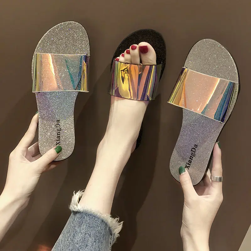 Female summer Korean fashion wear network red society Harajuku style students wild beach shoes
Female summer Korean fashion wear network red society Harajuku style students wild beach shoes