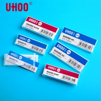 24 pcs-Pack UHOO 6693-96 Rectangle Pin Badge Magnet Badge ID Card Holder Work Name Plate for Bank, Hotel, School, Work
24 pcs-Pack UHOO 6693-96 Rectangle Pin Badge Magnet Badge ID Card Holder Work Name Plate for Bank, Hotel, School, Work