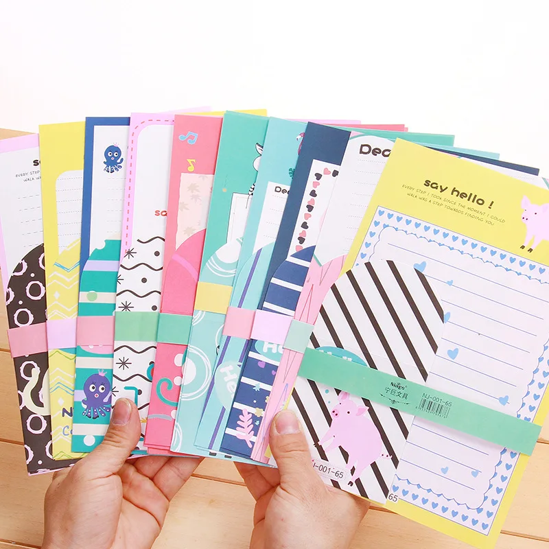 3 Envelopes+6 Sheets Letters Cartoon Animal Envelope Letter Paper Message Card Letter Set Stationary
3 Envelopes+6 Sheets Letters Cartoon Animal Envelope Letter Paper Message Card Letter Set Stationary