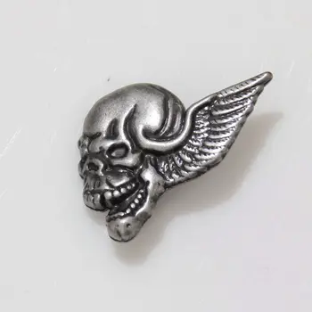 (KB706) 10pc 1-1/8'' (3.0cm) Winged Skull Concho Left Face Western Concho Antique-Silver
(KB706) 10pc 1-1/8'' (3.0cm) Winged Skull Concho Left Face Western Concho Antique-Silver