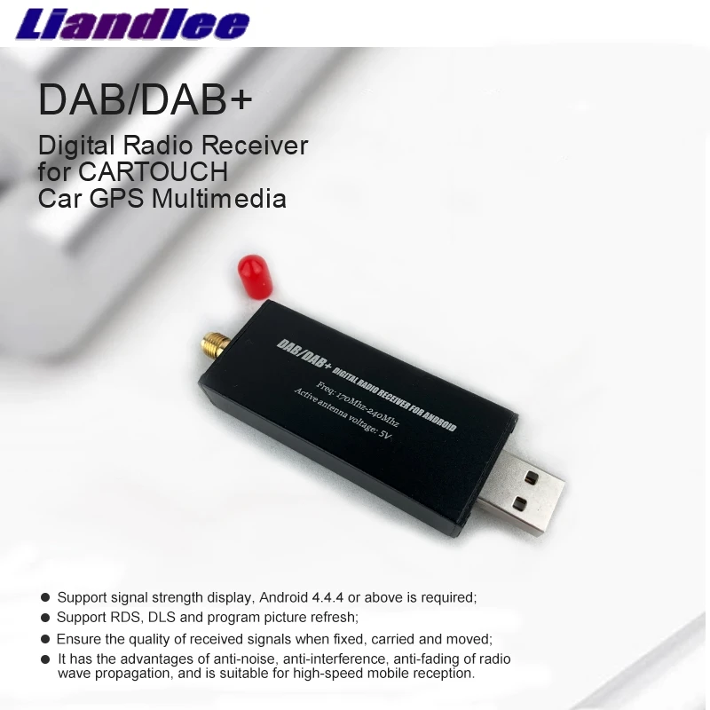 Liandlee DABDAB+ Digital Radio Receiver Broadcasting Universal USB For Android Navigation Car GPS Multimedia Car DVD In Europe 2