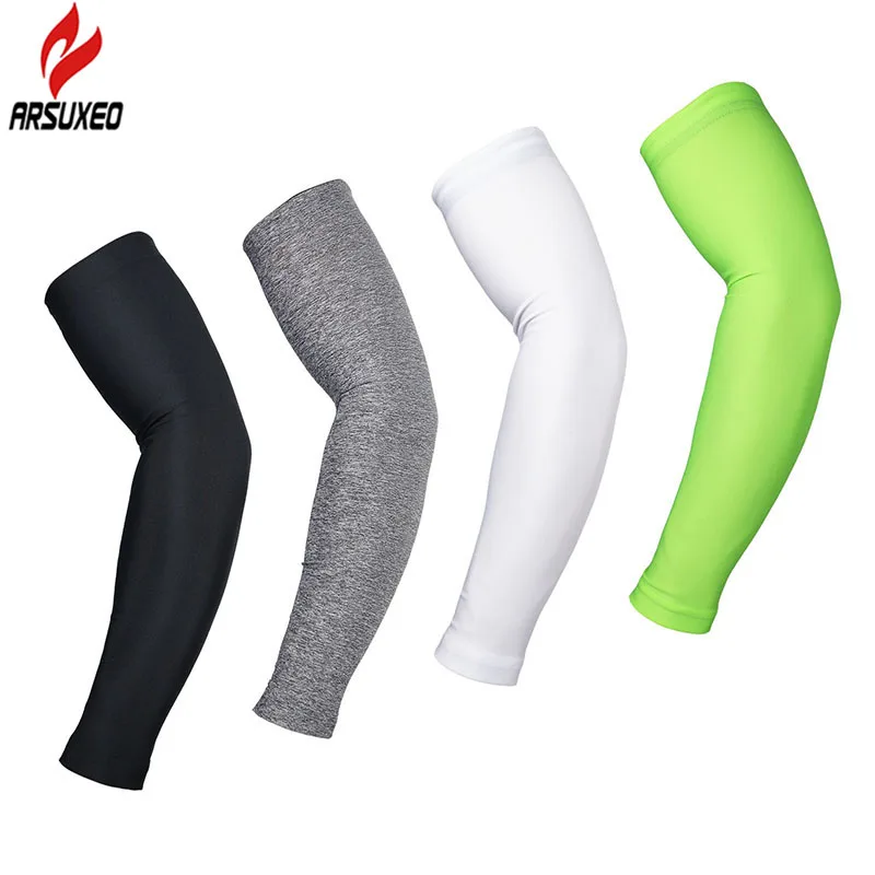 ARSUXEO Cycling Arm Warmers UV Protection