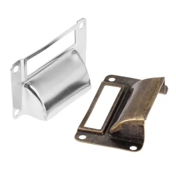 DRELD Antique Furniture Cupboard Shell Label Tag Pull Handle Card Holder Vintage Kitchen Drawer Cabinet Door Handle Knob 66*39mm
DRELD Antique Furniture Cupboard Shell Label Tag Pull Handle Card Holder Vintage Kitchen Drawer Cabinet Door Handle Knob 66*39mm