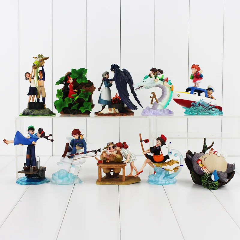 10styles Hayao Miyazaki Studio Ghibli Warriors of the Wind The Borrower Arrietty Ponyo on the Cliff Spirited Away PVC figure toy
10styles Hayao Miyazaki Studio Ghibli Warriors of the Wind The Borrower Arrietty Ponyo on the Cliff Spirited Away PVC figure toy