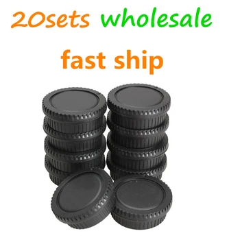 20 sets wholesale Camera Body cap + Rear Lens Cap Hood Protector for Canon 1000D 500D 550D 600D EF EF-S Rebel T1i eos Camera
20 sets wholesale Camera Body cap + Rear Lens Cap Hood Protector for Canon 1000D 500D 550D 600D EF EF-S Rebel T1i eos Camera